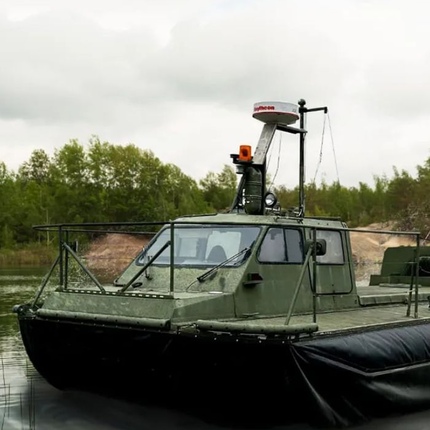 Charitable project HeroCar donates unique hovercraft for the Ukrainian Armed Forces, highly sought after for special operations by NATO countries