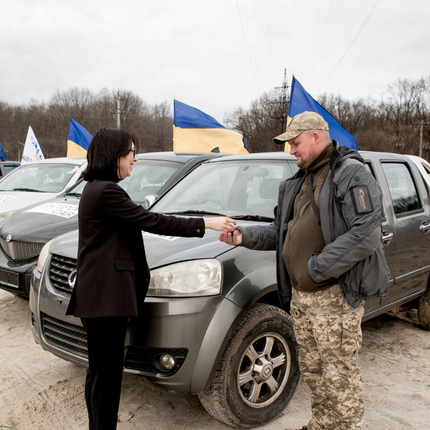 Major vehicle donation to the Ukrainian Armed Forces: 35 cars delivered by the HeroCar