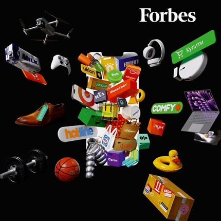 EVA is among the top 10 e-commerce players in Ukraine according to Forbes.